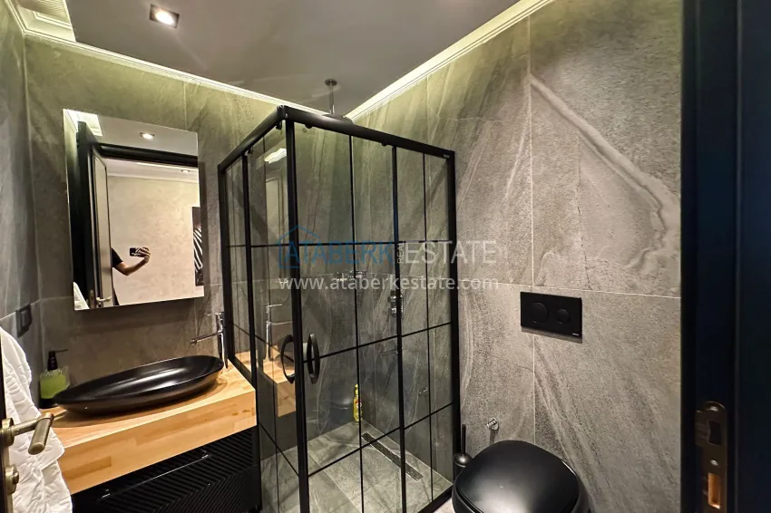 Purchase Furnished triplex villa with modern interior in Alanya - Oba district 48 