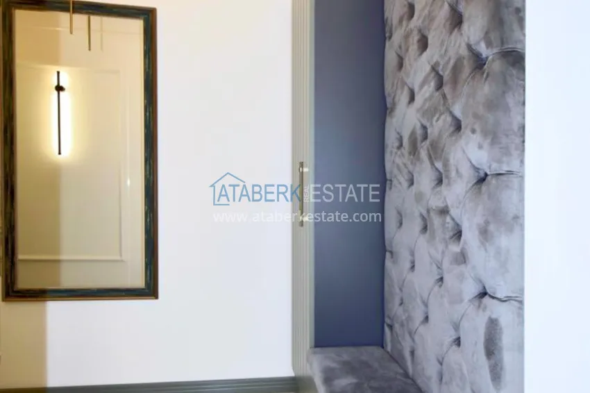 Purchase  Luxury apartment 2+1 in a residence with high engineering equipment - the center of Alanya, 600 meters to Cleopatra beach 4 