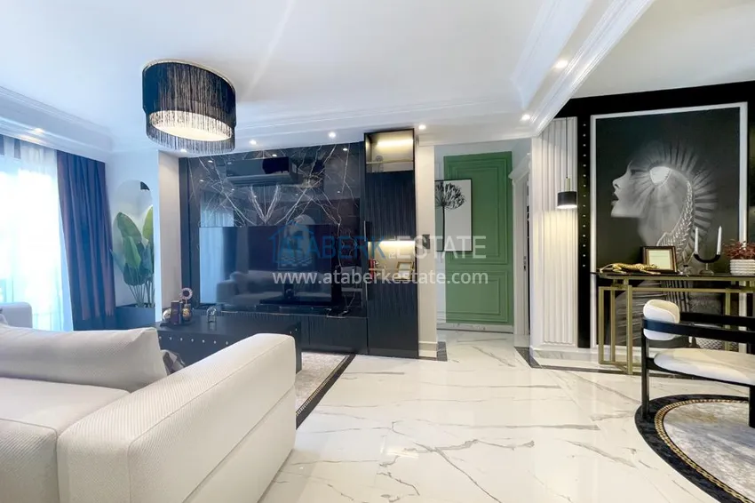 Purchase Apartment 3+1 with furniture in an apart-villa - Alanya center Bektas district 5 