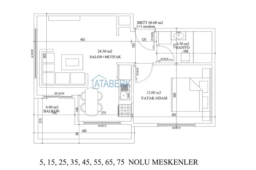 Buy cheap A project of a comfortable residential complex under construction in Tosmur, Alanya 9 