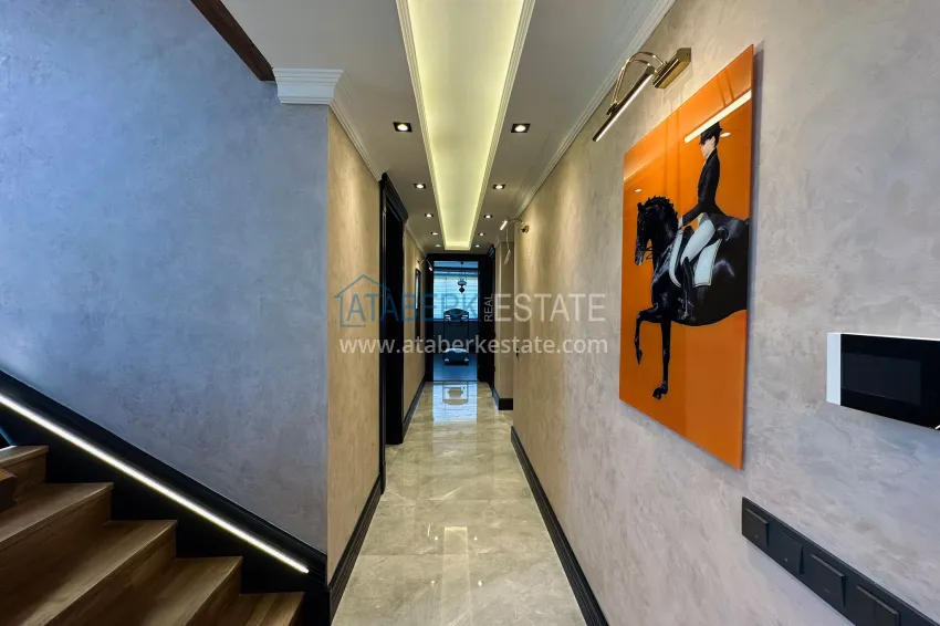 Purchase Furnished triplex villa with modern interior in Alanya - Oba district 57 