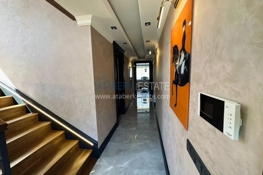 Purchase Furnished triplex villa with modern interior in Alanya - Oba district 58 