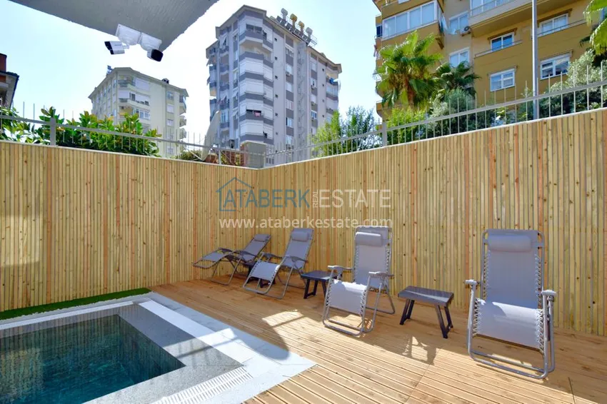 Luxury apartment 2+1 in a residence with high engineering equipment - the center of Alanya, 600 meters to Cleopatra beach 5 