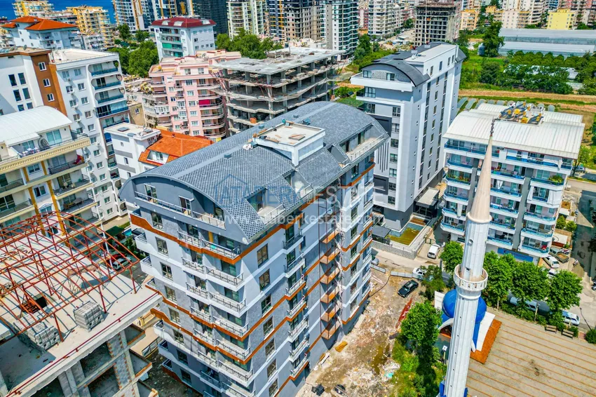 Apartment 1+1 from an investor in a complex under construction, Mahmutlar district, Alanya, 40 sq.m, 5th floor 5 