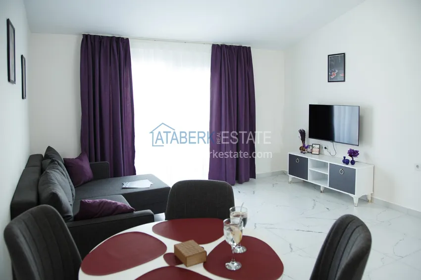 Purchase  1+1 apartment for rent in Avsallar, Alanya in comfort-class residence No. 6 5 