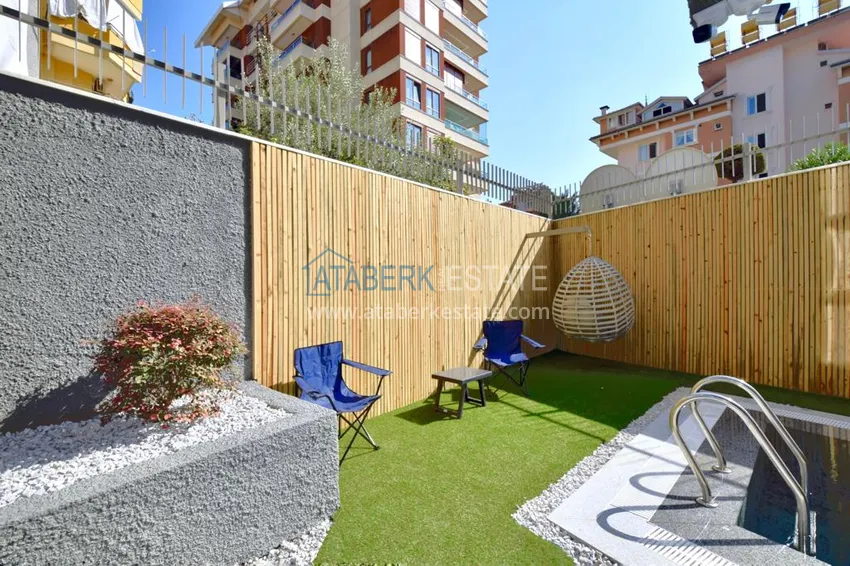 Luxury apartment 2+1 in a residence with high engineering equipment - the center of Alanya, 600 meters to Cleopatra beach 6 