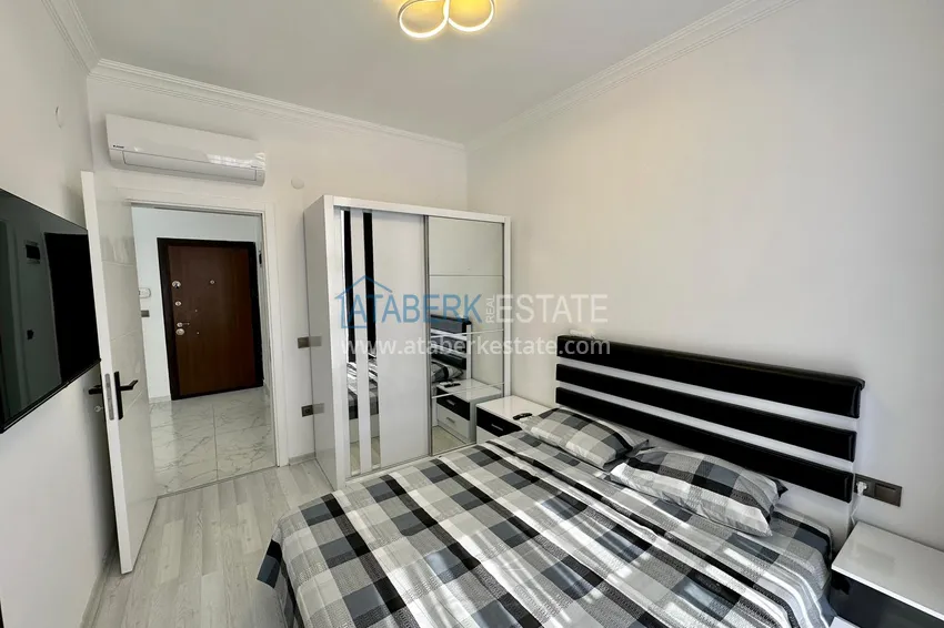 Purchase One bedroom apartment for rent in the center of Alanya, a 4-minute walk from Cleopatra Beach 6 