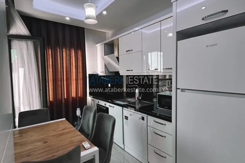 Purchase  Furnished apartment in the center of Alanya, three-room with glazed balcony 6 