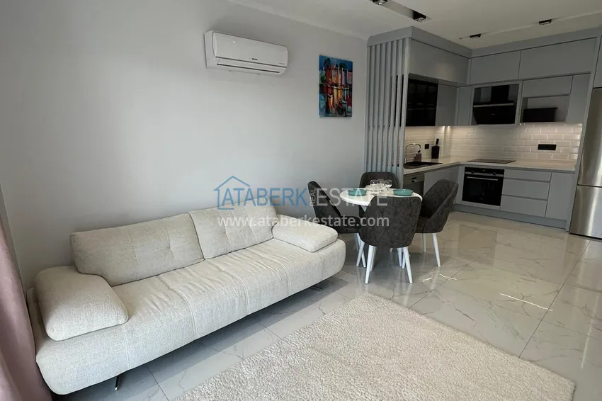 Purchase  Apartment 1+1 furnished from the owner in a modern residence — Alanya, Oba district 10 