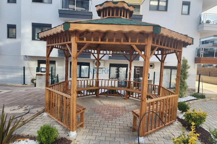 One bedroom apartment for rent in a modern residential complex — Alanya, Oba district No. 13 7 