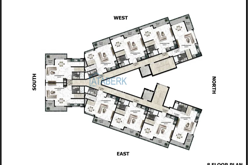 Buy cheap A project of a comfortable residential complex under construction in Tosmur, Alanya 3 