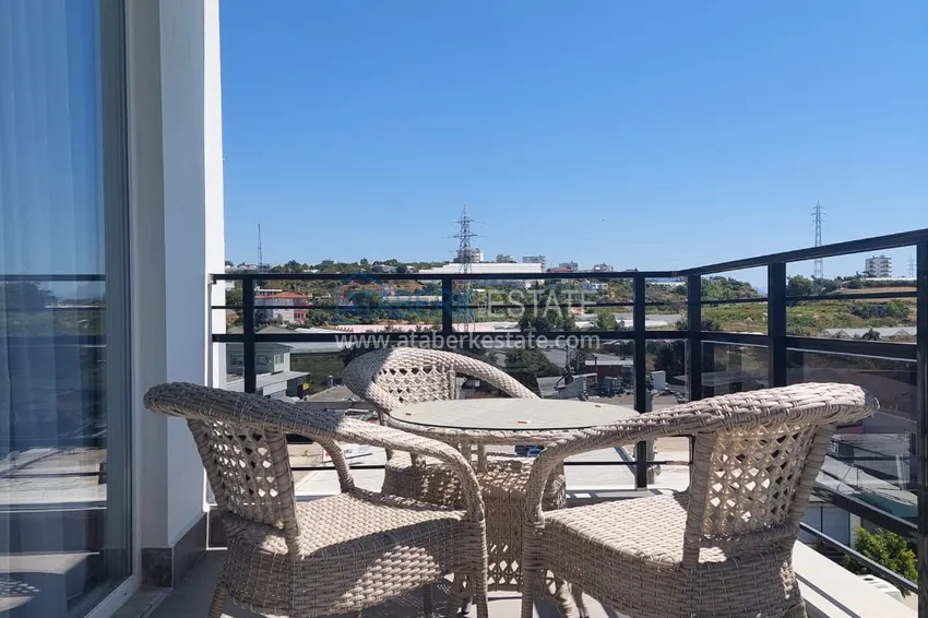 Purchase  One bedroom apartment for rent in a complex with good infrastructure — Avsallar district  8 