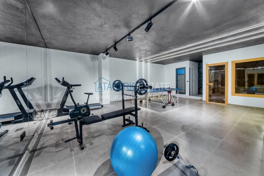 1+1 apartment for rent in Mahmutlar for a summer vacation with new furniture No. 1 8 