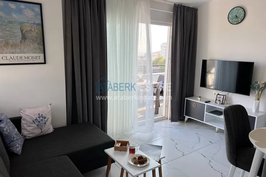 Purchase  One-bedroom apartment for rent in Alanya, Avsallar district No. 5 8 