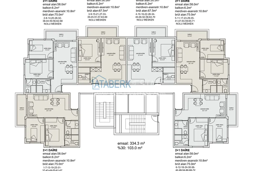 Buy cheap Premium residential complex under the project in Mahmutlar, Alanya 2