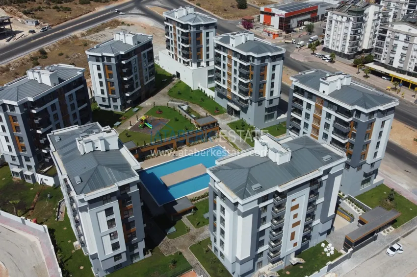 New investment project of a multi-apartment residential complex in Antalya Kepez district 9
