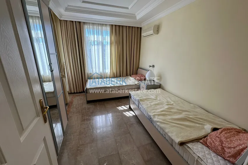 Purchase 4+1 penthouse duplex with furniture and sea views in an area open to residence permits, Tosmur — Alanya 9