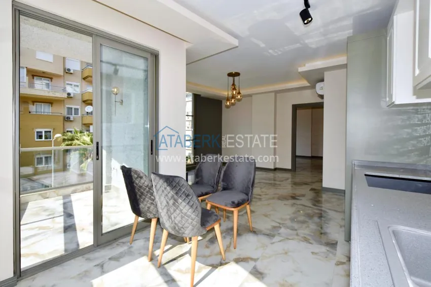 Purchase  Luxury apartment 2+1 in a residence with high engineering equipment - the center of Alanya, 600 meters to Cleopatra beach 9 