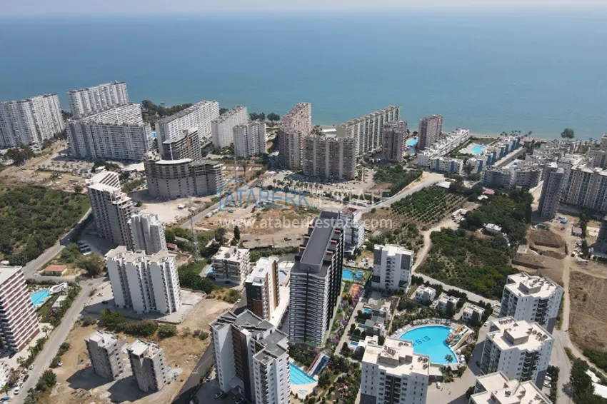 Start of sales! Apartments in a modern residential complex in Tomuk - Mersin area 19