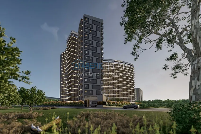 Investment-attractive complex project at the excavation stage in the district of Tomuk - Mersin 2