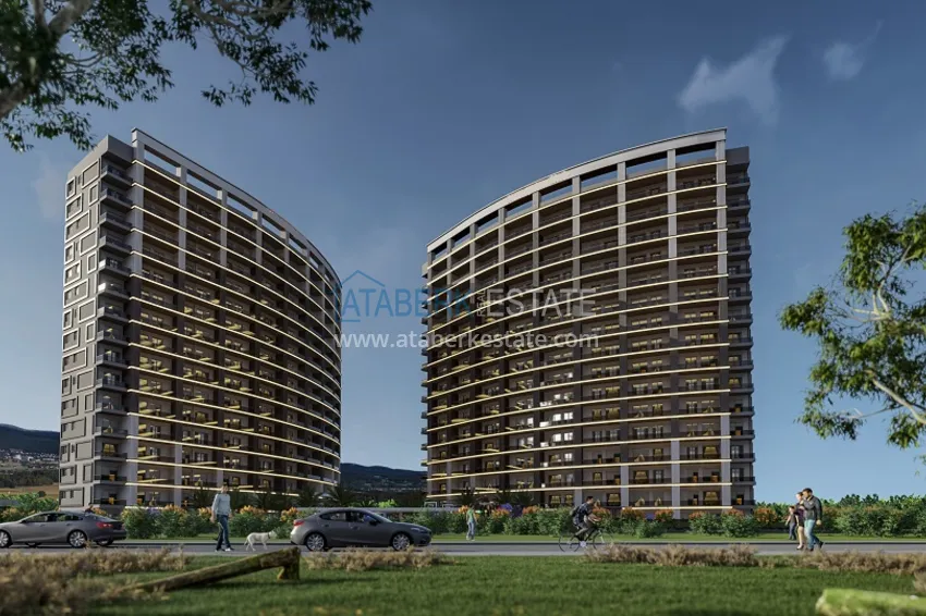 Investment-attractive complex project at the excavation stage in the district of Tomuk - Mersin 3