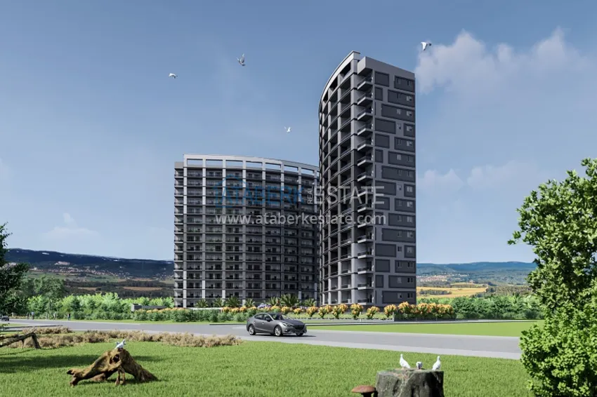 Investment-attractive complex project at the excavation stage in the district of Tomuk - Mersin 4