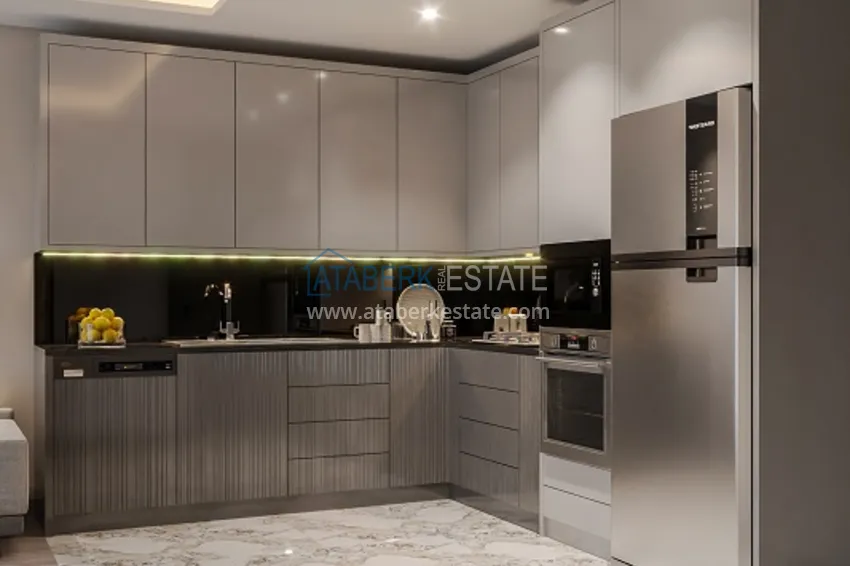 Purchase Start of sales! Apartments in a modern residential complex in Tomuk - Mersin area 14