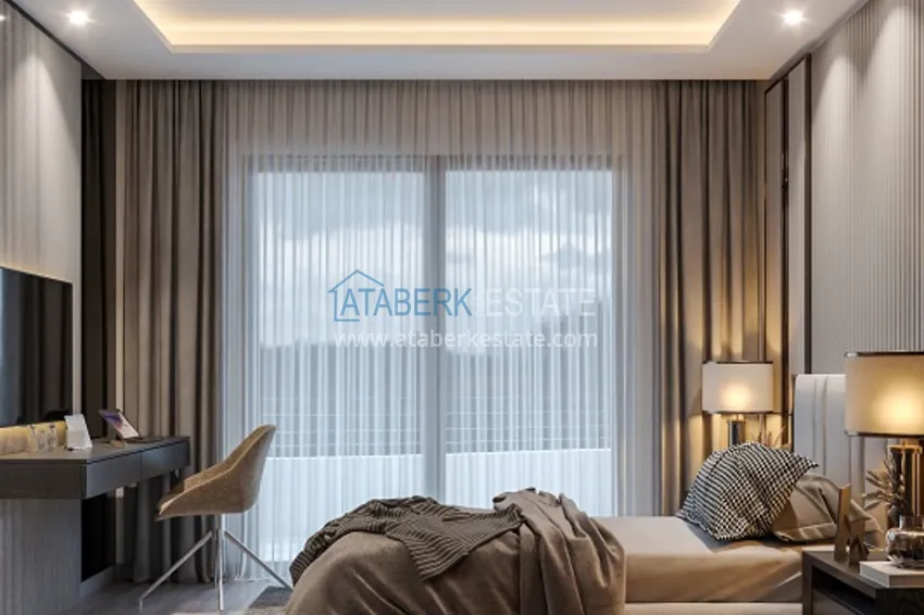 Purchase Start of sales! Apartments in a modern residential complex in Tomuk - Mersin area 17