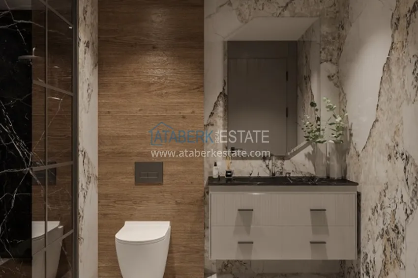 Purchase Start of sales! Apartments in a modern residential complex in Tomuk - Mersin area 24