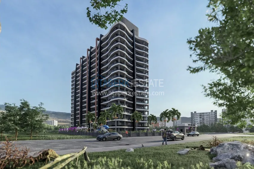 Start of sales! Apartments in a modern residential complex in Tomuk - Mersin area 2