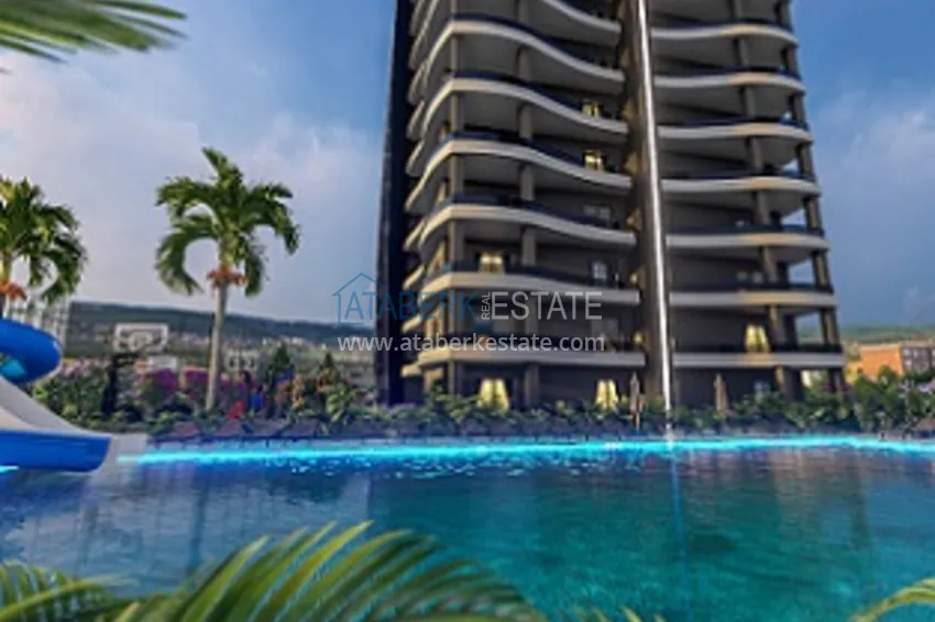 Start of sales! Apartments in a modern residential complex in Tomuk - Mersin area 14