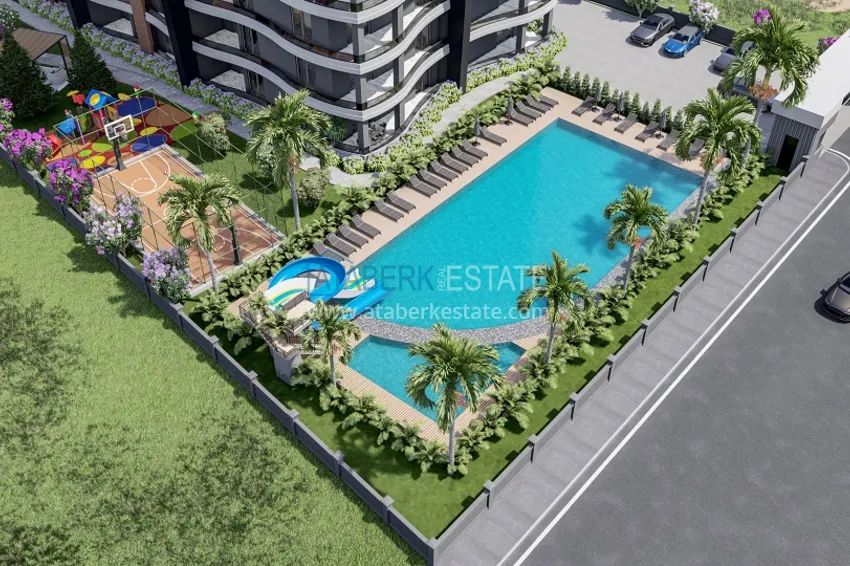 Start of sales! Apartments in a modern residential complex in Tomuk - Mersin area 7