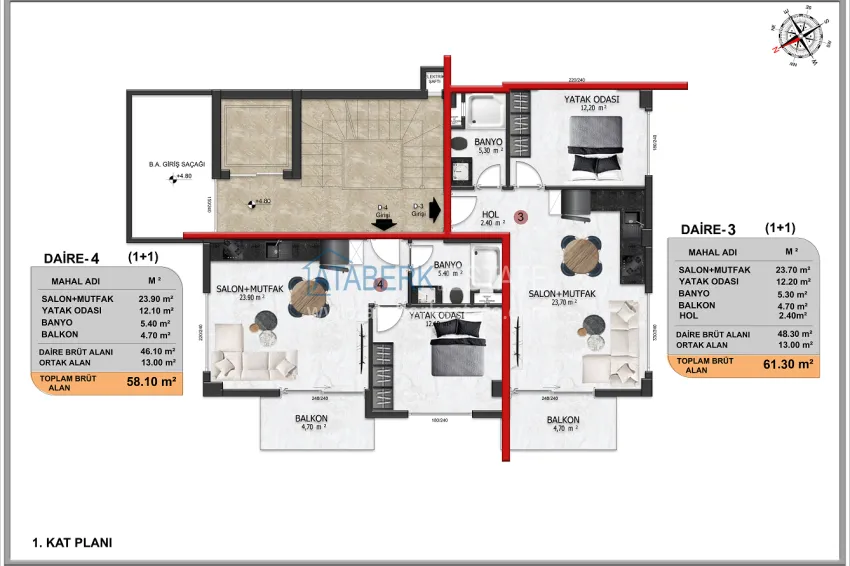 Buy cheap Apartments from the developer in Alanya - Cikcilli district 8