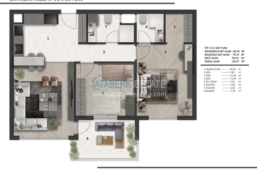 Buy cheap Modern residential complex in Antalya, Altintash district 2