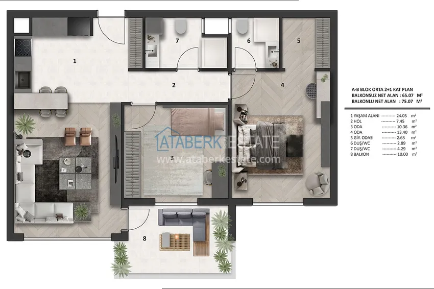 Buy cheap Modern residential complex in Antalya, Altintash district 7