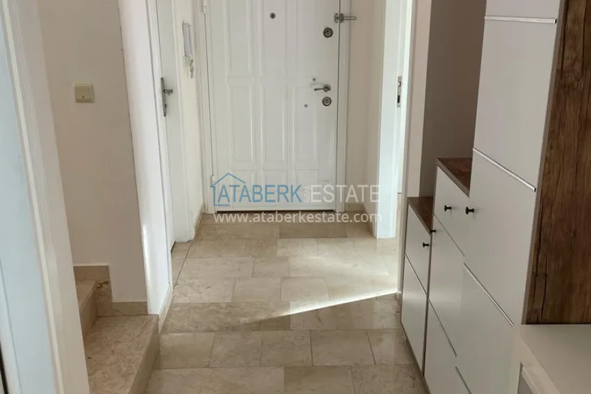 Purchase Furnished duplex with pool on the terrace in Tosmur, Alanya 1