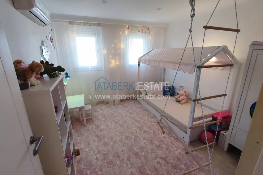 Purchase  2+1 apartment with furniture and a view of the fortress in Oba, Alanya 10 