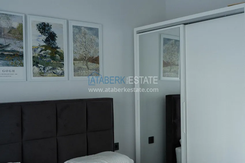 Purchase  Furnished 1+1 apartment with mountain views, Oba district — Alanya 14 