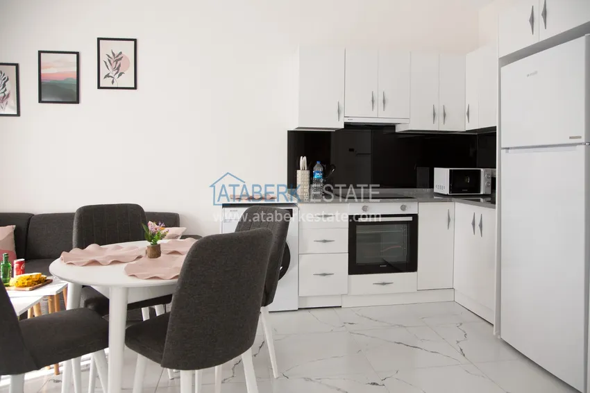 Purchase One bedroom apartment for rent with sea view in Alanya, Avsallar district 10 