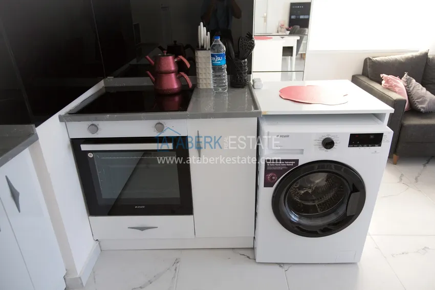 Purchase 1+1 apartment for rent in the Avsallar area in a luxury residential complex 15 