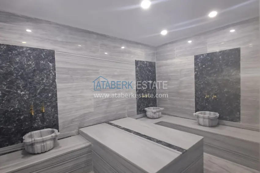 1+1 apartment with new furniture and sea views in Alanya, Kargicak district — 350 meters from the coast  10 
