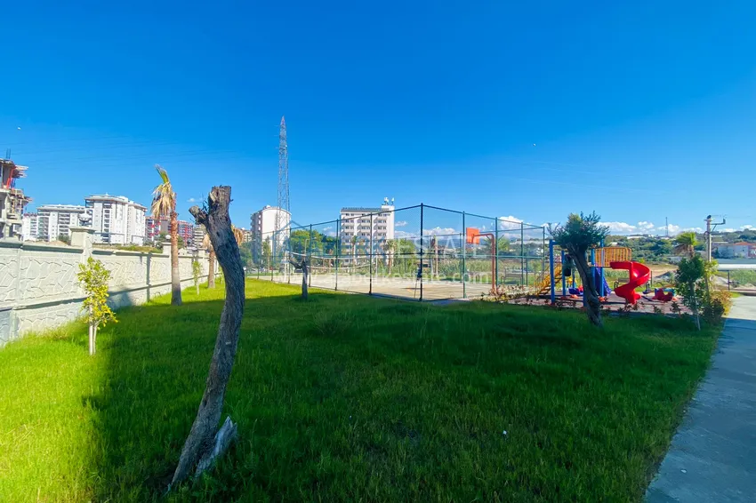 Rent a 1+1 furnished apartment in a modern complex in the Avsallar area  10 