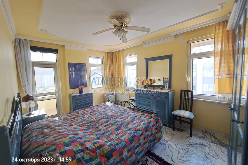 Purchase  Furnished 2+1 apartment in the center of Alanya — suitable for obtaining a residence permit 11 