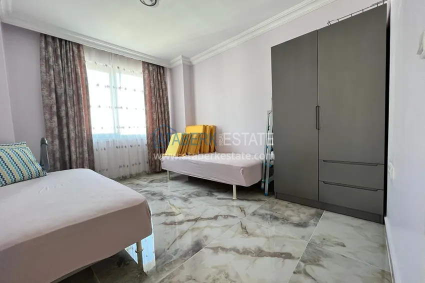 Purchase  Apartment 2+1 with furniture and glazed balcony in the center of Alanya - Cleopatra Beach area. Real estate for residence permit 11 