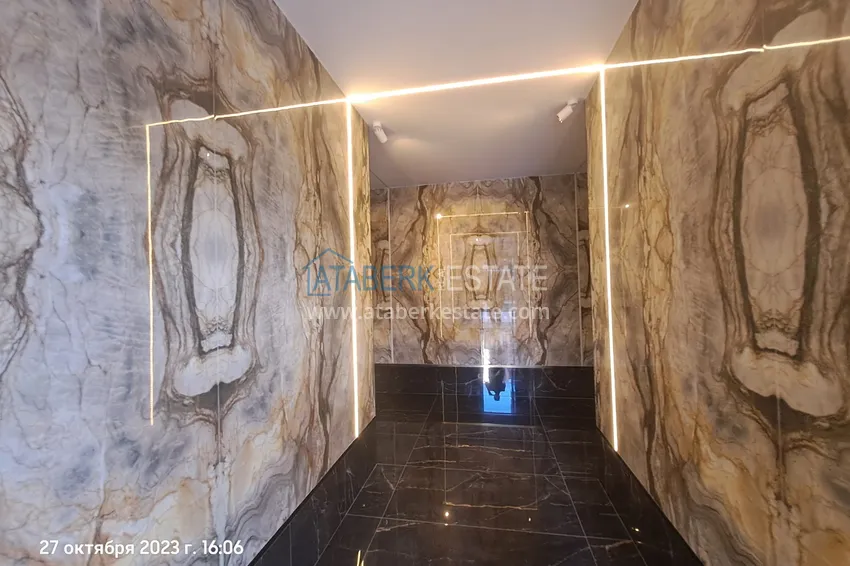 Finished 2+1 apartment in a new building 200 meters from the sea — Alanya, Mahmutlar district 12 