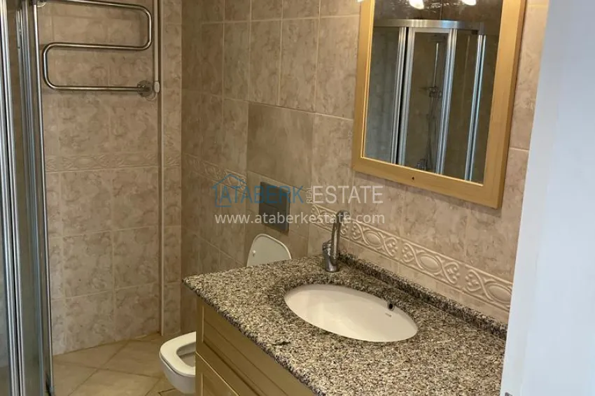 Purchase Furnished duplex with pool on the terrace in Tosmur, Alanya 13