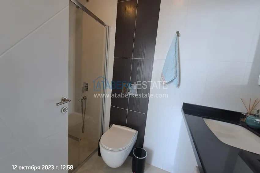 Purchase  Furnished 2+1 apartment with sea views on the beachfront, Mahmutlar district — Alanya 12 
