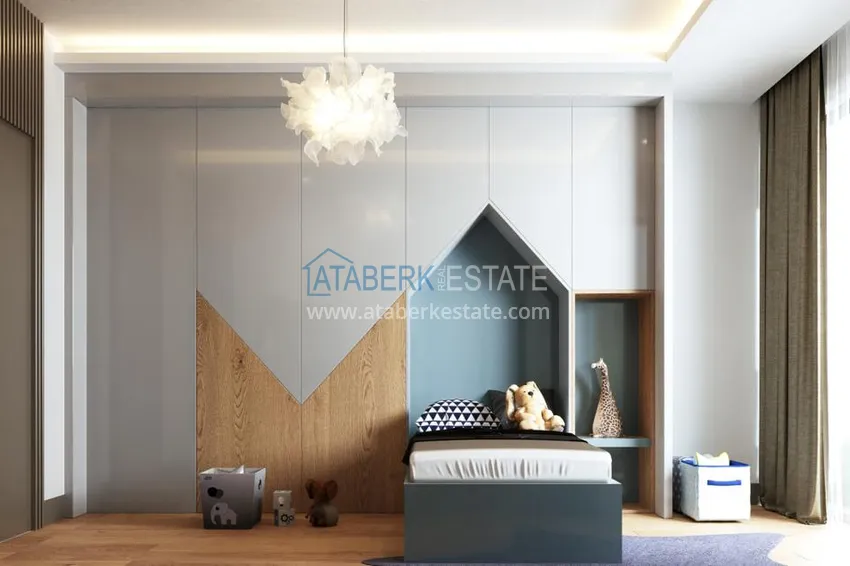 Purchase Comfort-class complex project under construction in Antalya, Dosemealti district 13