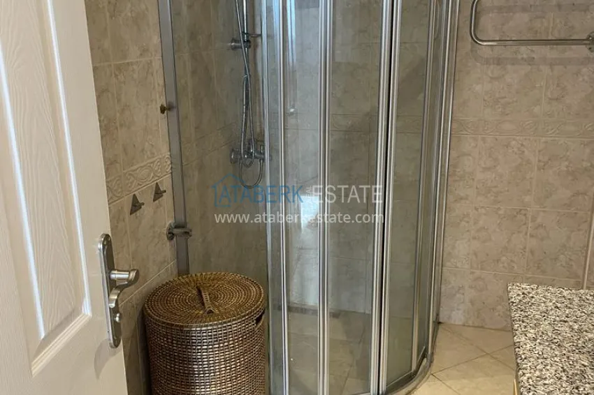 Purchase Furnished duplex with pool on the terrace in Tosmur, Alanya 14