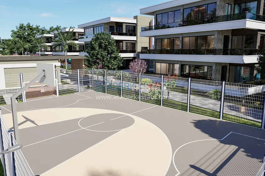 Comfort-class complex project under construction in Antalya, Dosemealti district 15